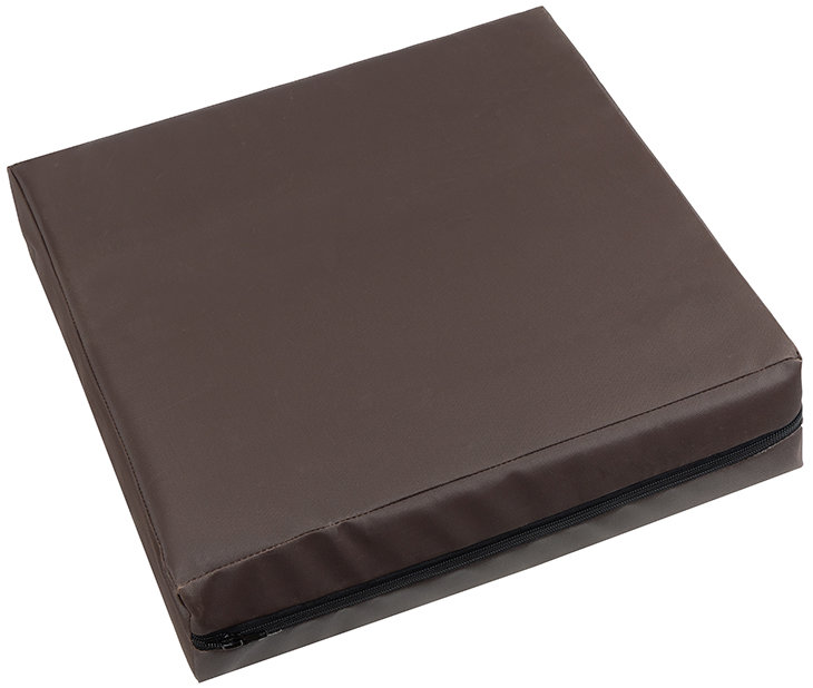 Bellatex Sedák nepromokavý 30/018 40 × 40 × 10 čokoládový