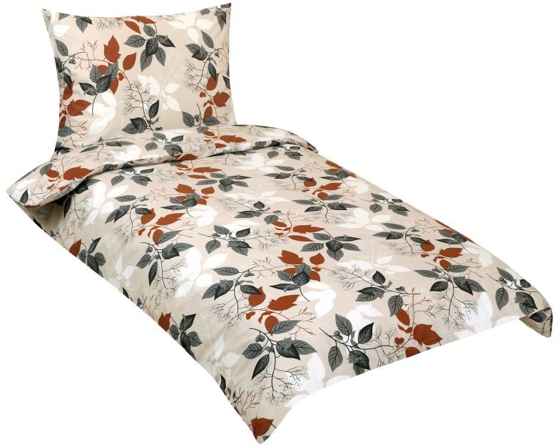 BELLATEX Povlečení bavlna 90/807 podzimní listy 140 × 200, 70 × 90