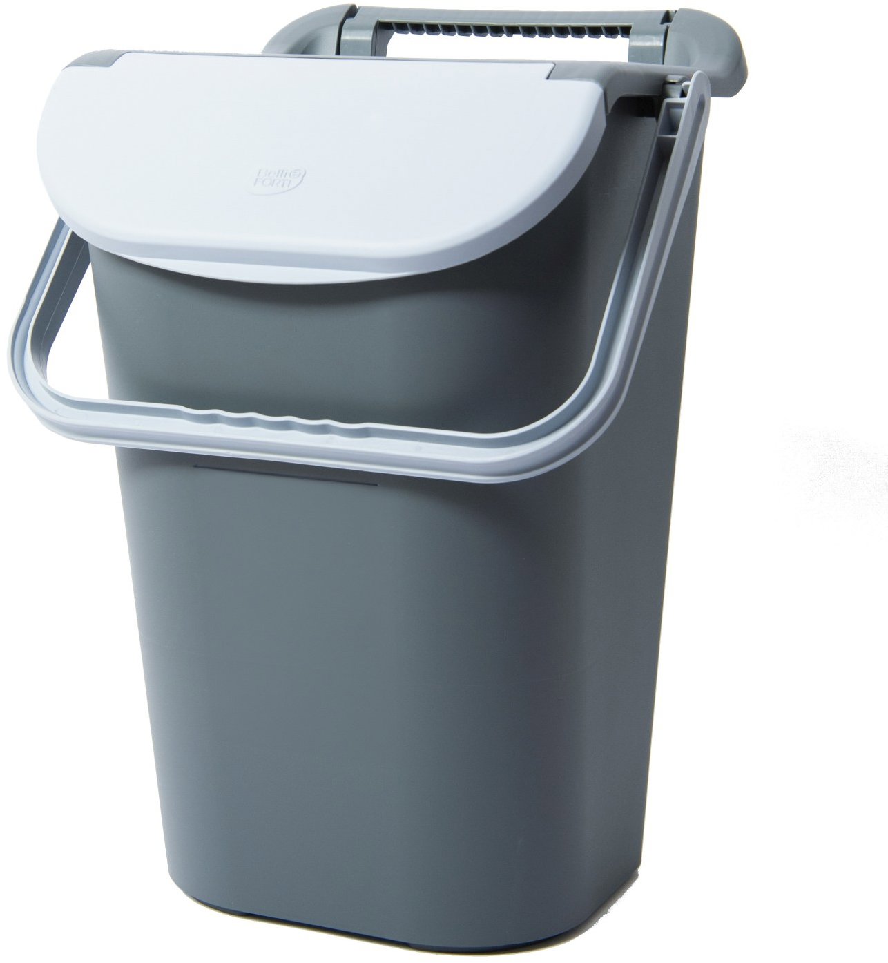 Belli E Forti Koš na tříděný odpad TOWER, stohovatelný, šedý, plast, 40 l