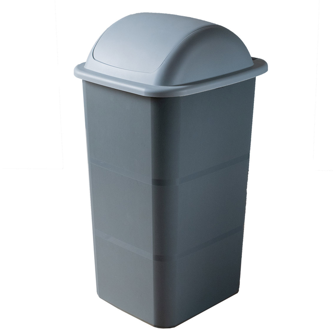 Belli E Forti Výklopný odpadkový koš FLIP, šedý, plast, 24 l