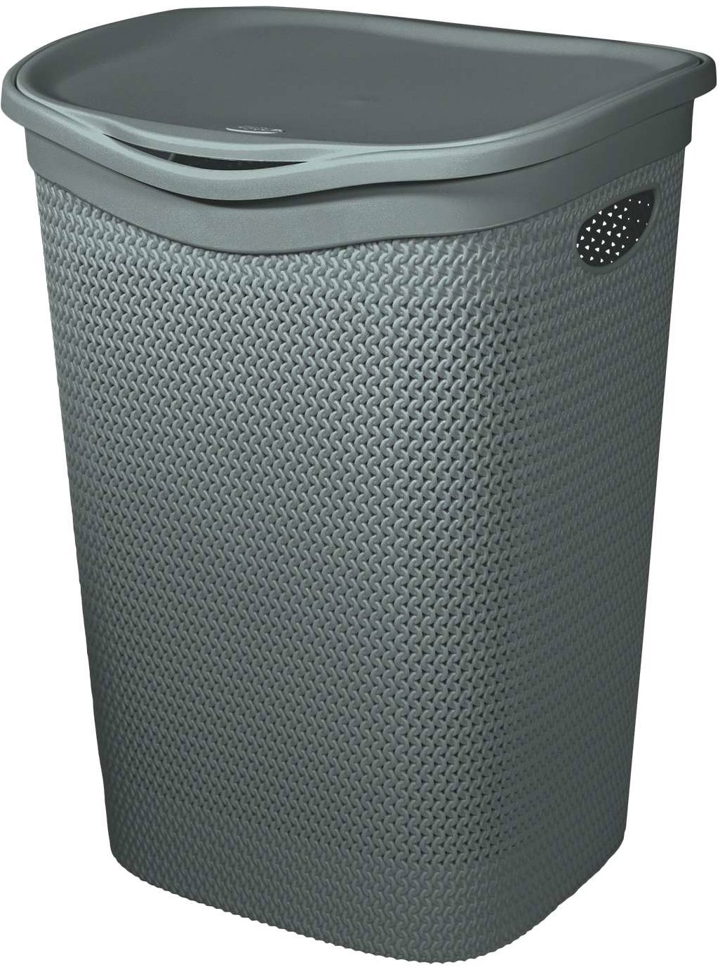 Belli E Forti Rata koš na prádlo s víkem 55 l, šedý
