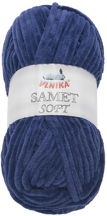 VLNIKA Samet Soft 100 g - 246 tmavě modrá