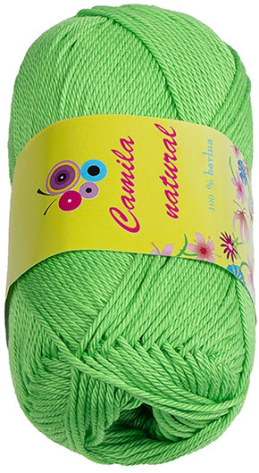 BELLATEX Camilla natural 50 g - 155 zelená