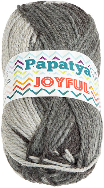 BELLATEX Joyful 100 g - 06 šedá, tmavě šedá