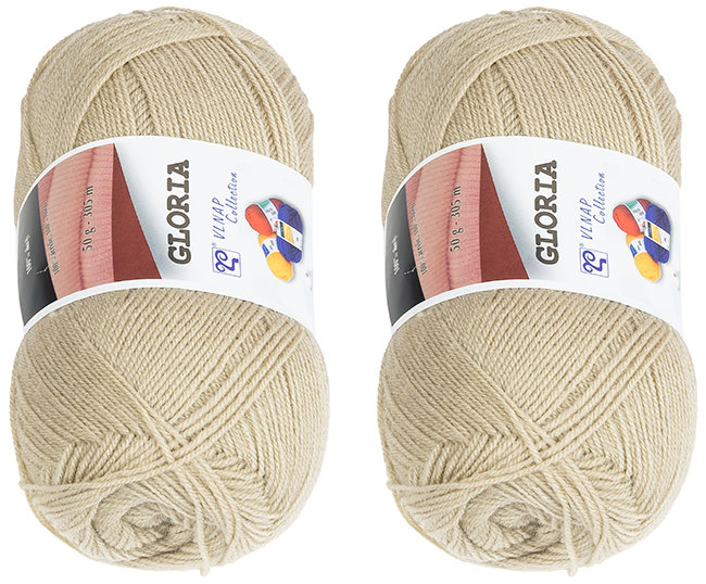 BELLATEX Gloria 50 g set 2 ks - 51220 kávová