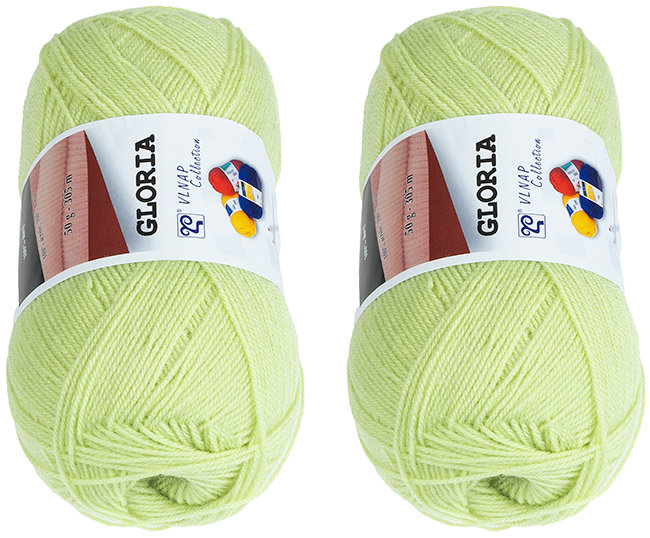 BELLATEX Gloria 50 g set 2 ks - 53744 sv.zelená
