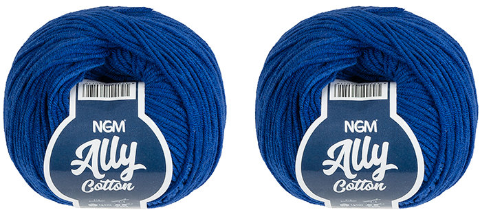 BELLATEX Ally cotton 50 g set 2 ks - 012 tmavě modrá