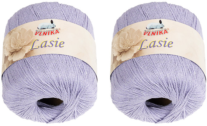 BELLATEX Lasie 50 g set 2 ks - 128 fialová