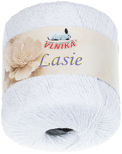 BELLATEX Příze Lasie 50 g - 120 bílá