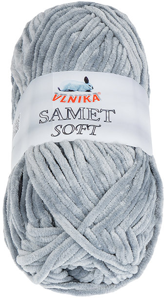 BELLATEX Příze Samet Soft 100 g - 226 středně šedá
