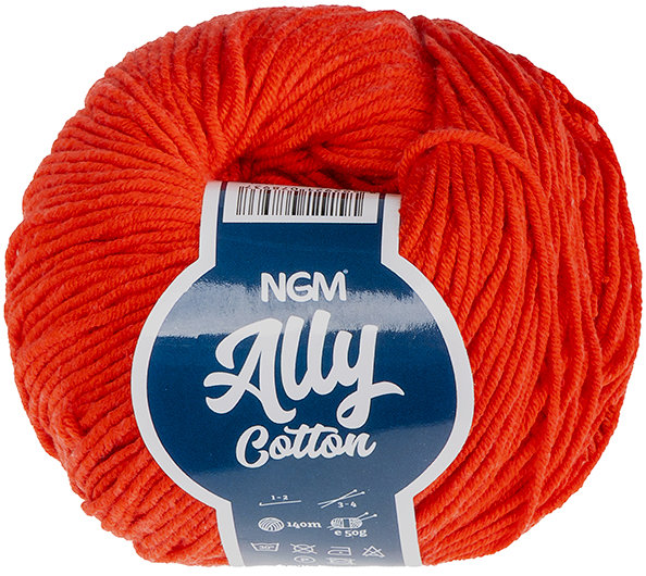 BELLATEX Příze Ally cotton 50 g - 058 červená