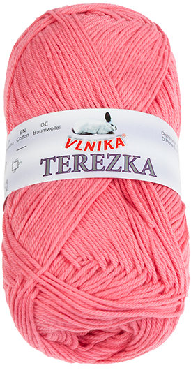 BELLATEX Příze Terezka 50 g - 128 tmavě lososová