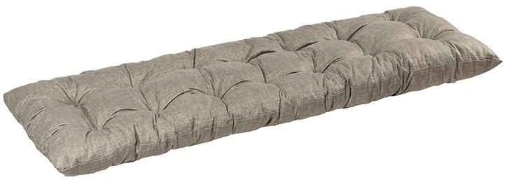 BELLATEX Sedák na lavici 41 / 016 prošívaný 40 × 120 Uni hnědošedá