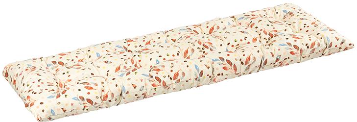 BELLATEX Sedák na lavici 41 / 607 prošívaný 40 × 140 lístečky barevné
