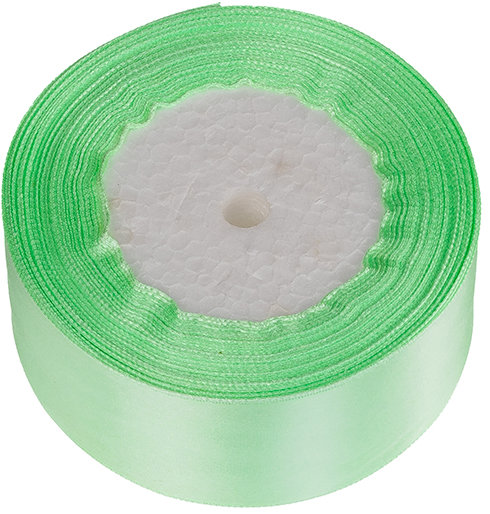 BELLATEX saténová 40mm / 22.5m světle zelená