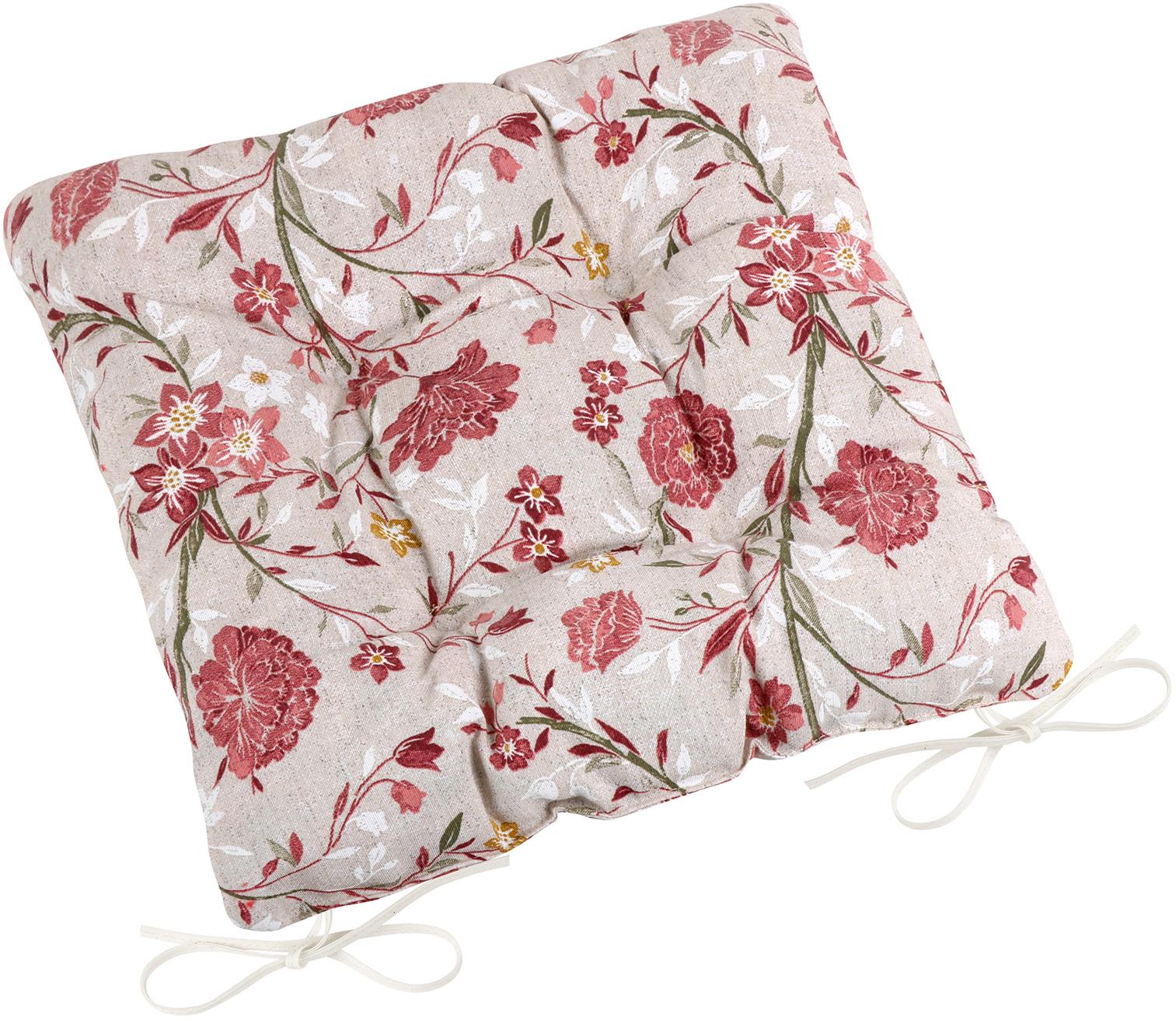 BELLATEX Sedák EMA 41/562 prošívaný 40 × 40 cm Karafiát