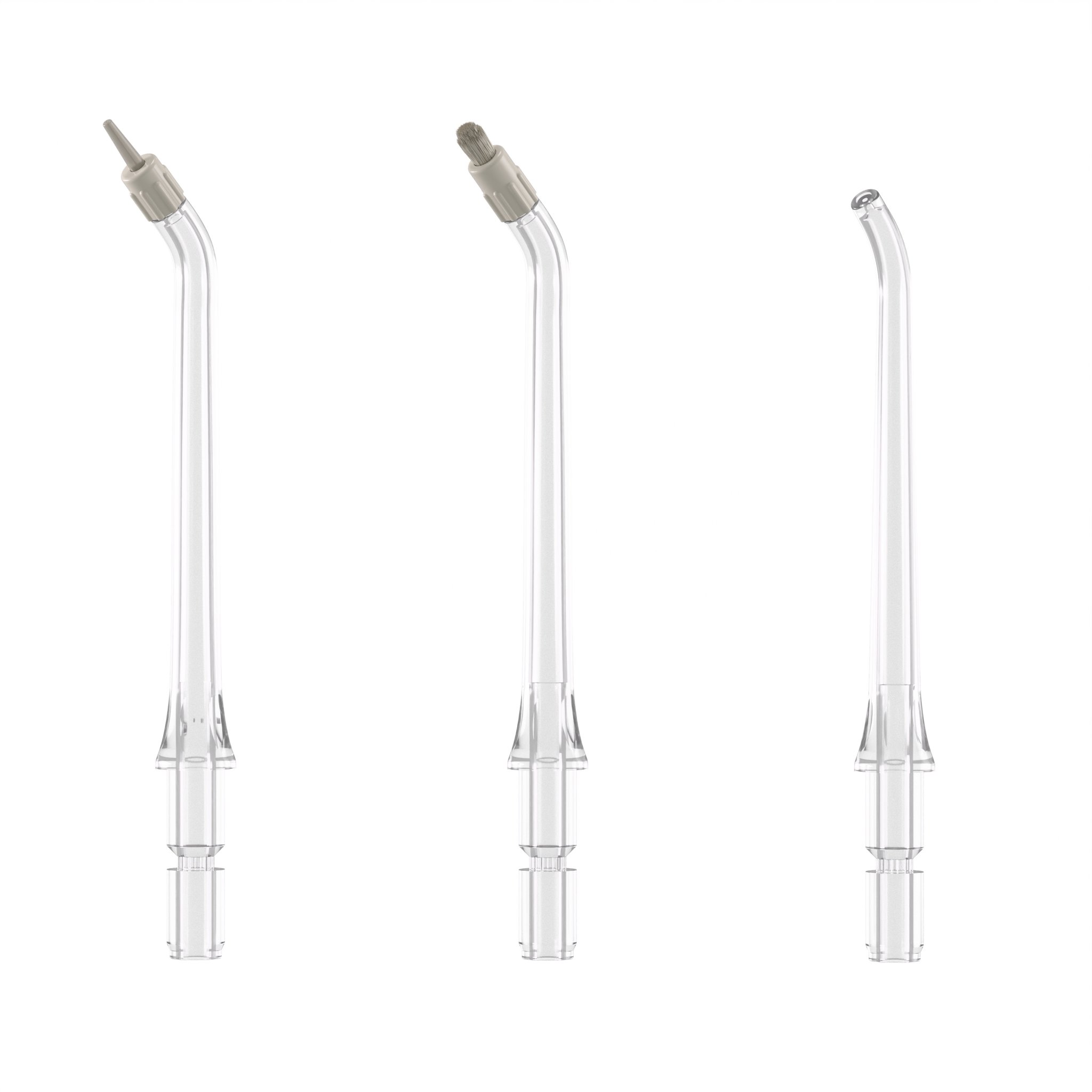 Be Lucent Pulse Water Flosser Refill Nozzles 4 Pack Transparent