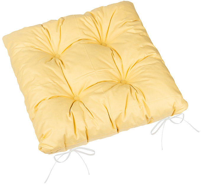 Bellatex Adéla 41/P212 prošívaný 40 × 40 cm, Uni okrový