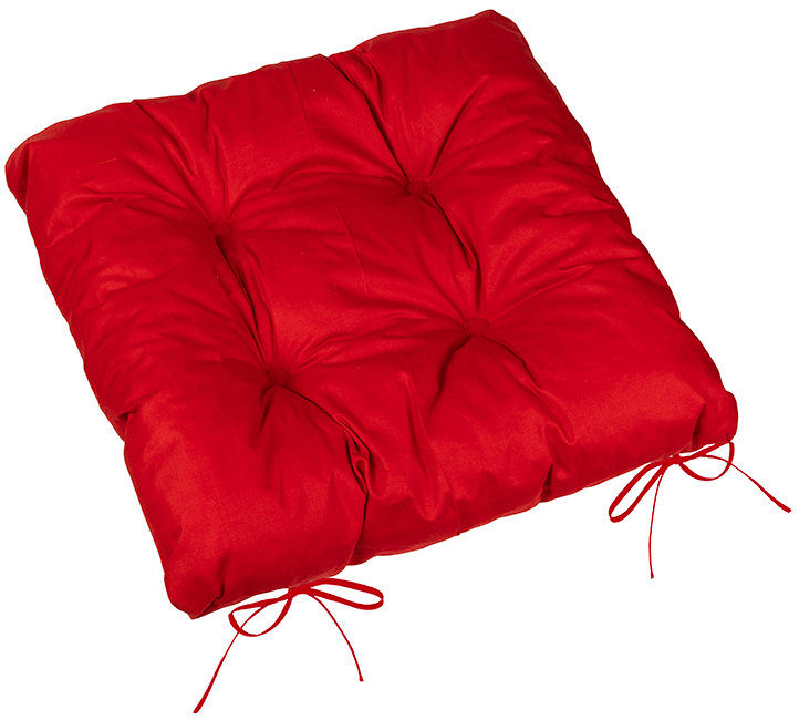 Bellatex Adéla 41/P214 prošívaný 40 × 40 cm, Uni červený