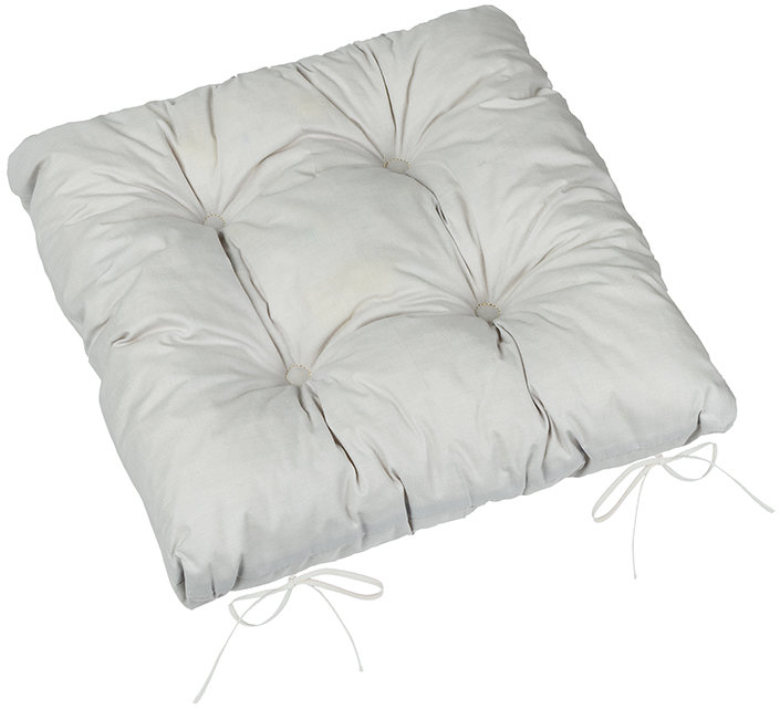 Bellatex Adéla 41/P242 prošívaný 40 × 40 cm, Uni sv. šedý