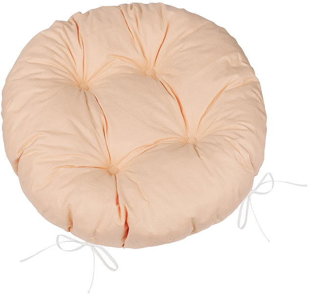 Bellatex Adéla 62/P213 kulatý prošívaný prům. 40 cm, Uni kávovový