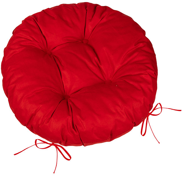 Bellatex Adéla 62/P214 kulatý prošívaný prům. 40 cm, Uni červený