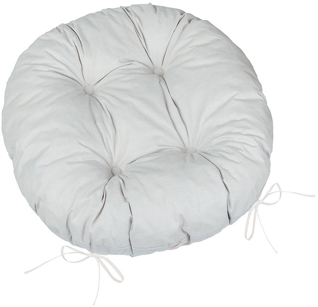 Bellatex Adéla 62/P242 kulatý prošívaný prům. 40 cm, Uni sv. šedý