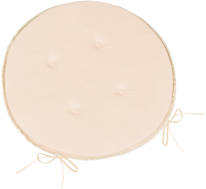 Bellatex Adéla 79/P213 kulatý hladký prům. 40 cm, Uni kávový