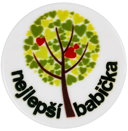 Knoflíky Žirovnice Placka Nejlepší babička