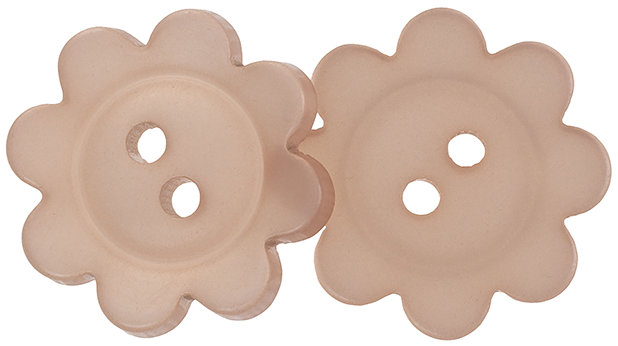 Knoflíky Žirovnice Knoflík 1,5 cm kytička 44609 sada 6 ks