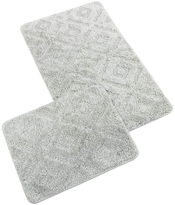 Bellatex Koupelnová sada Bany Silver 60 × 100 cm + 60 × 50 cm 425/002 sv. šedá