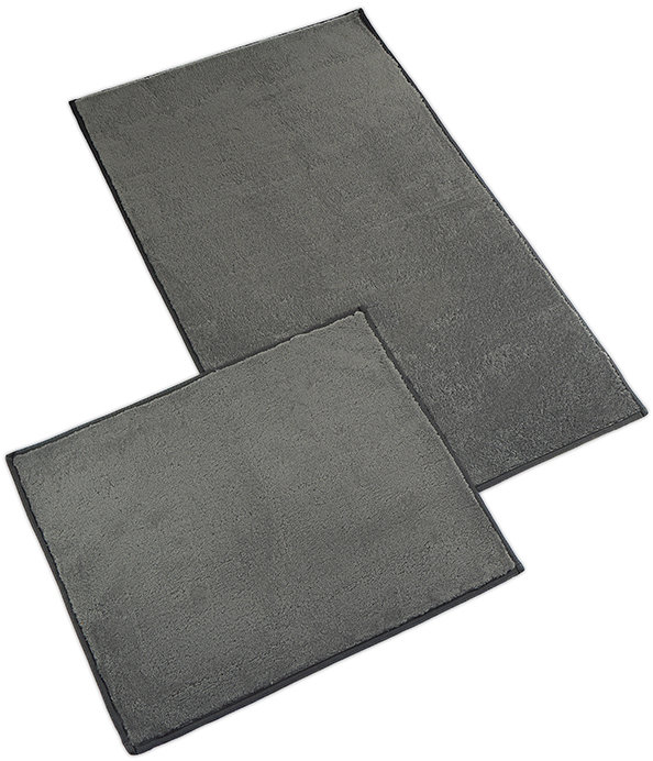 Bellatex Koupelnová sada Bany Gold 60 × 100 cm + 60 × 50 cm 730/004 tm. šedá