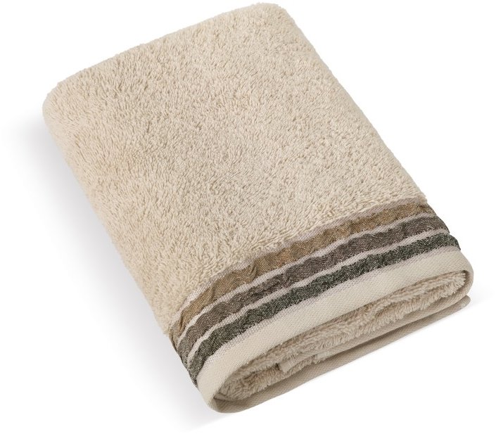 BELLATEX Froté osuška Léga 500 g G/615 béžová 70 × 140 cm