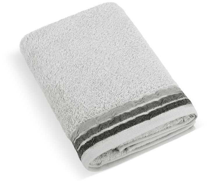 BELLATEX Froté osuška Léga 500 g G/642 sv. šedá 70 × 140 cm