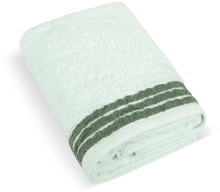 BELLATEX Froté osuška Léga 500 g G/652 sv. zelená 70 × 140 cm