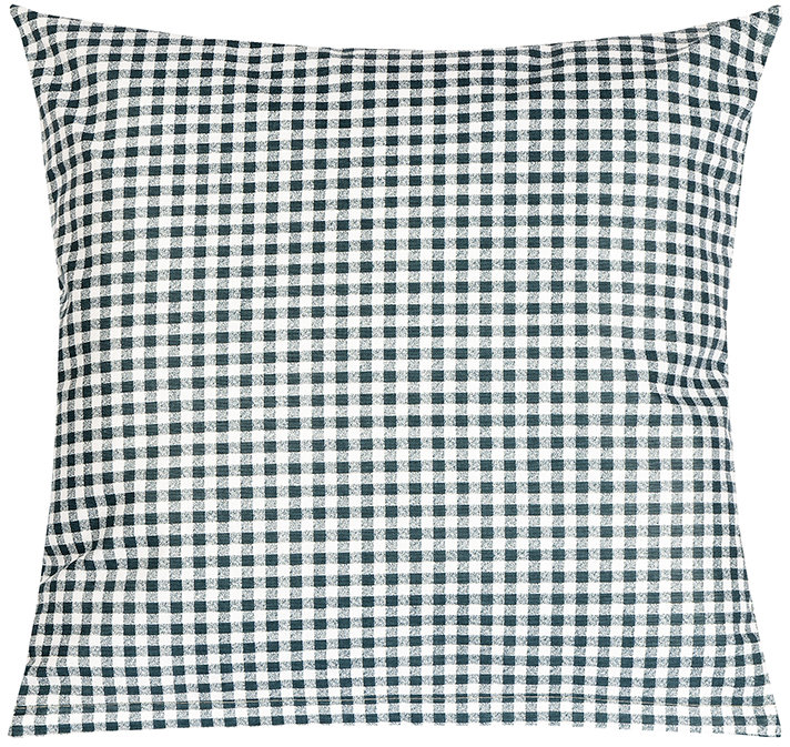 Bellatex Berta polštářek 45 × 45 cm 55/610 kostička šedá