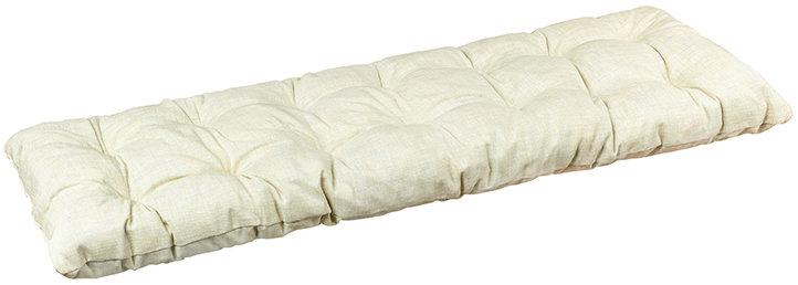 Bellatex Sedák na lavici 41/003 prošívaný 40 × 150 cm Uni, smetanový