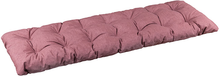 Bellatex Sedák na lavici 41/010 prošívaný 40 × 120 cm Uni, růžový