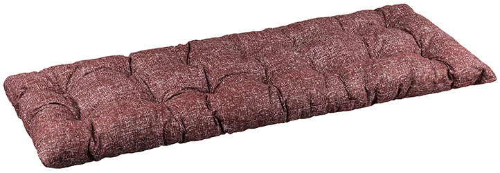 Bellatex Sedák na lavici 41/032 prošívaný 40 × 120 cm Uni, vínový