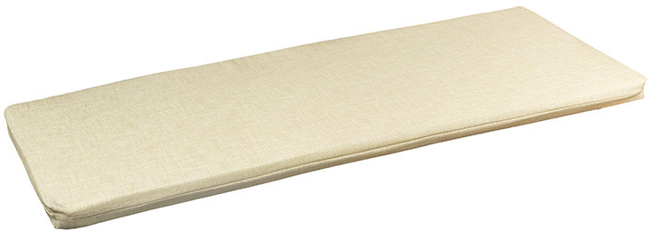 Bellatex Sedák na lavici 34/003 hladký na zip 40 × 140 cm Uni, smetanový