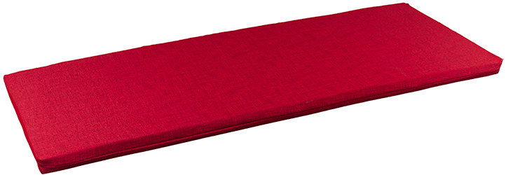 Bellatex Sedák na lavici 34/014 hladký na zip 40 × 140 cm Uni, červený