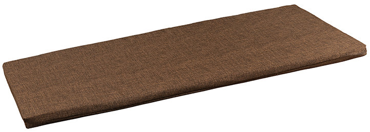 Bellatex Sedák na lavici 34/018 hladký na zip 40 × 150 cm Uni, hnědý