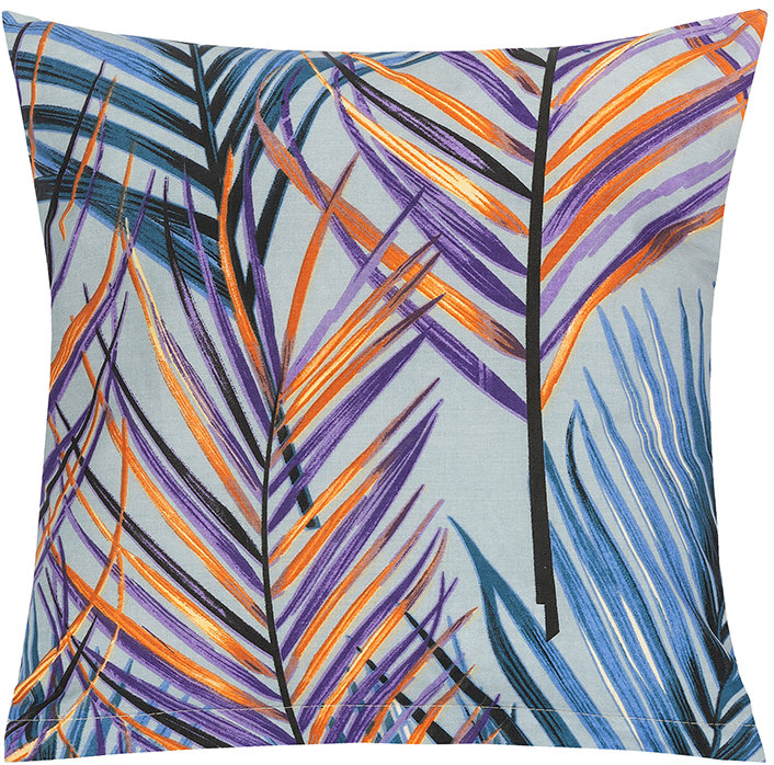 BELLATEX Povláček 90/501 40 × 40 cm kapradí sv. modré