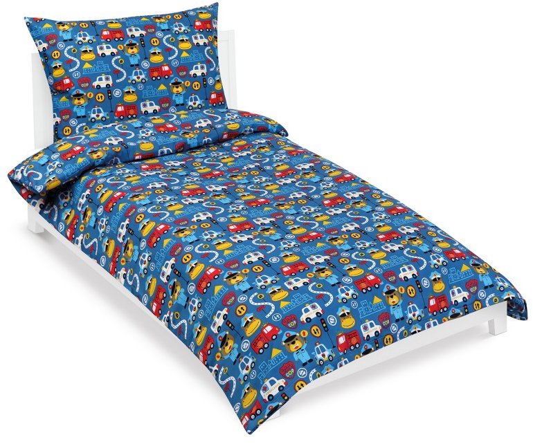Bellatex Povlečení Junior 90/084 záchranáři 140 × 200 cm, 70 × 90 cm