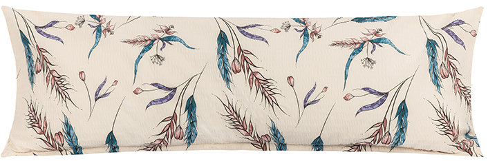 BELLATEX Povlak - náhradní manžel polštář KREP 45 × 120 cm, klas