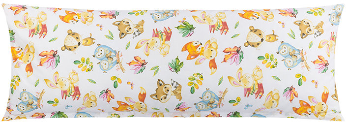 BELLATEX Povlak - náhradní manžel polštář 50 × 145 cm, zvířátka