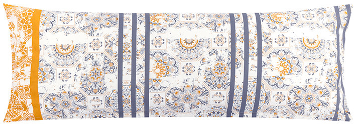 BELLATEX Povlak - náhradní manžel polštář 50 × 145 cm, retro oranžové