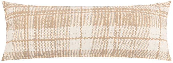 BELLATEX Povlak - náhradní manžel polštář KREP 45 × 120 cm, dlaždice béžové