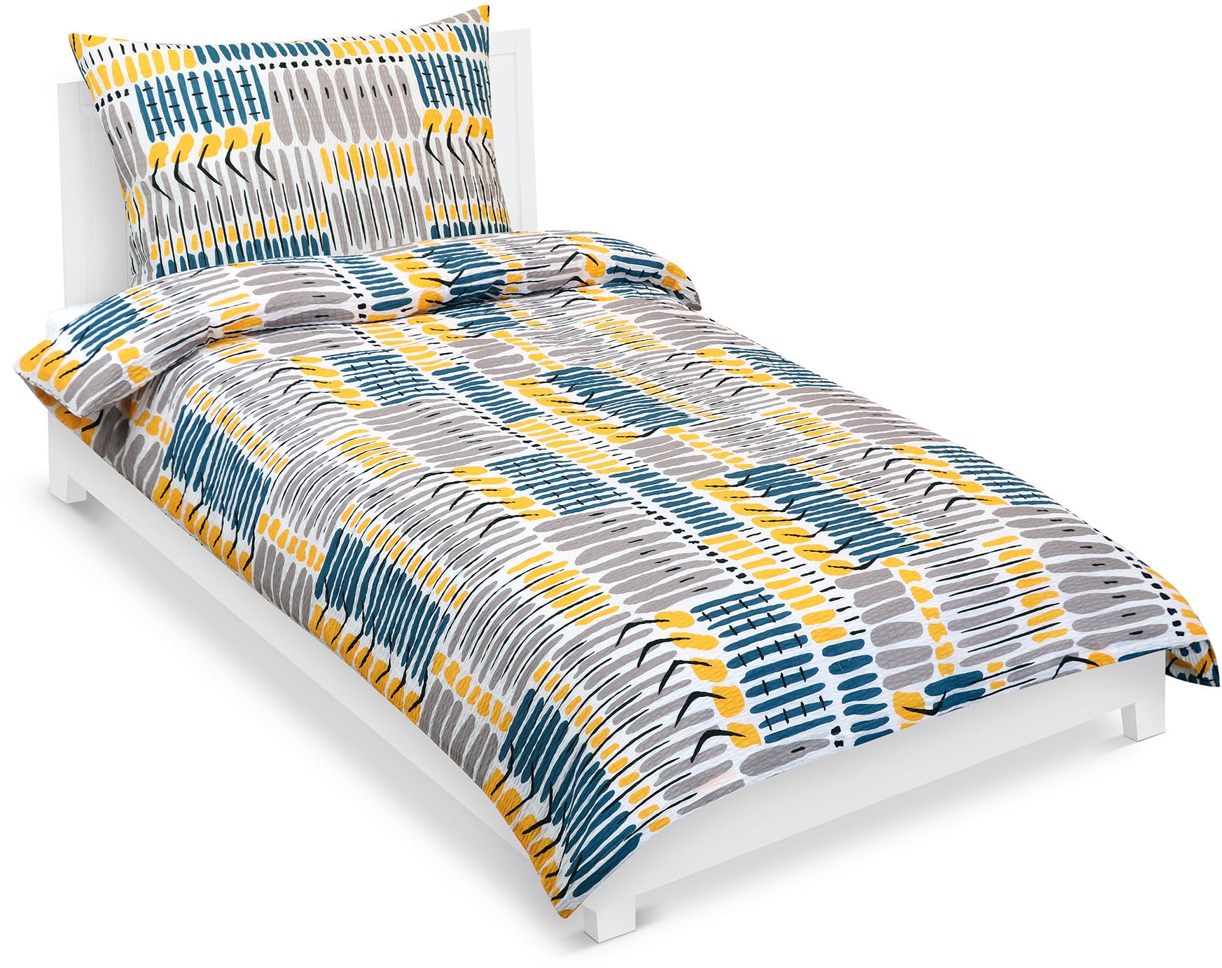 Bellatex Povlečení krep 80/163, 140 × 200 cm, 70 × 90 cm