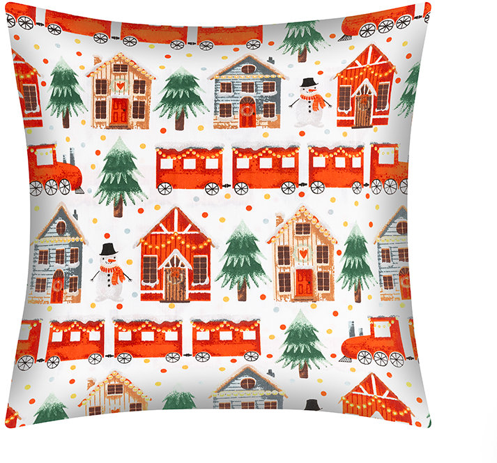 Bellatex Povláček Vánoce 40 × 40 cm 55/CH05 vláček